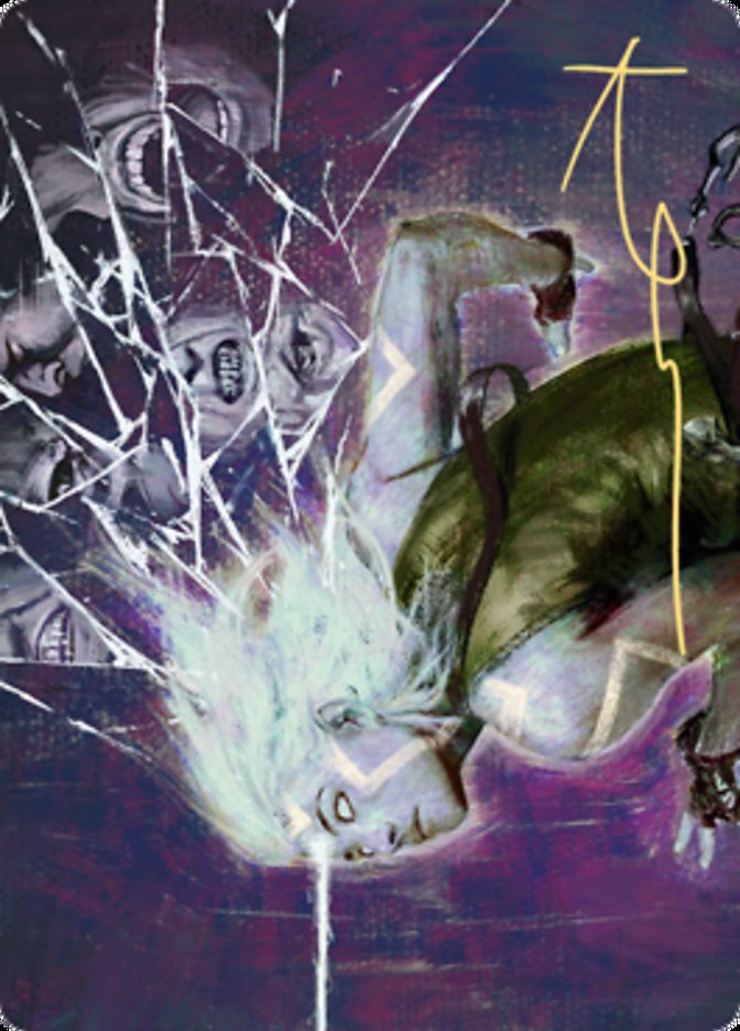 Anticognition Art Card (Gold-Stamped Signature) [Zendikar Rising Art Series] | North Game Den