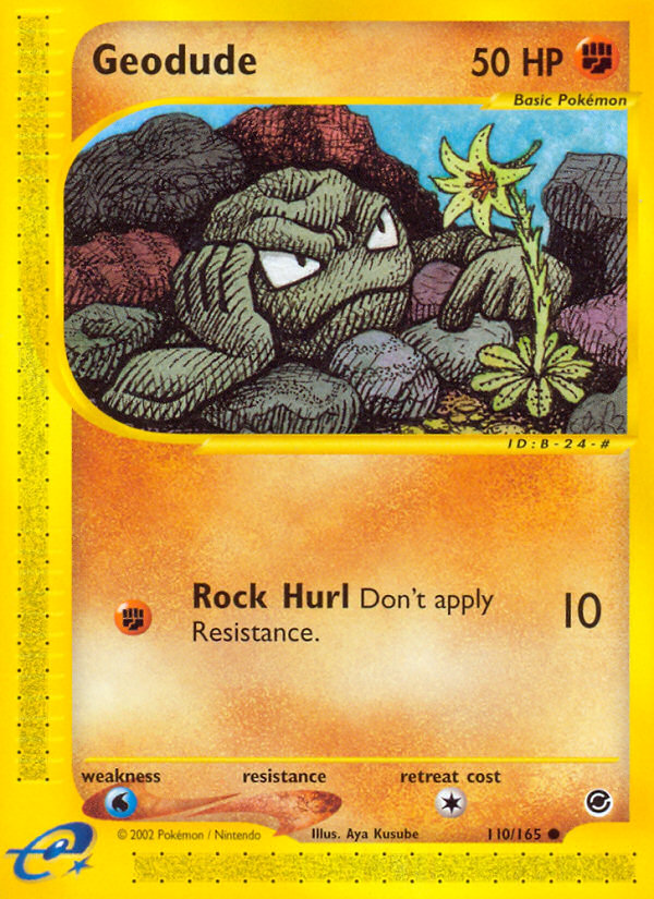 Geodude (110/165) [Expedition: Base Set] | North Game Den