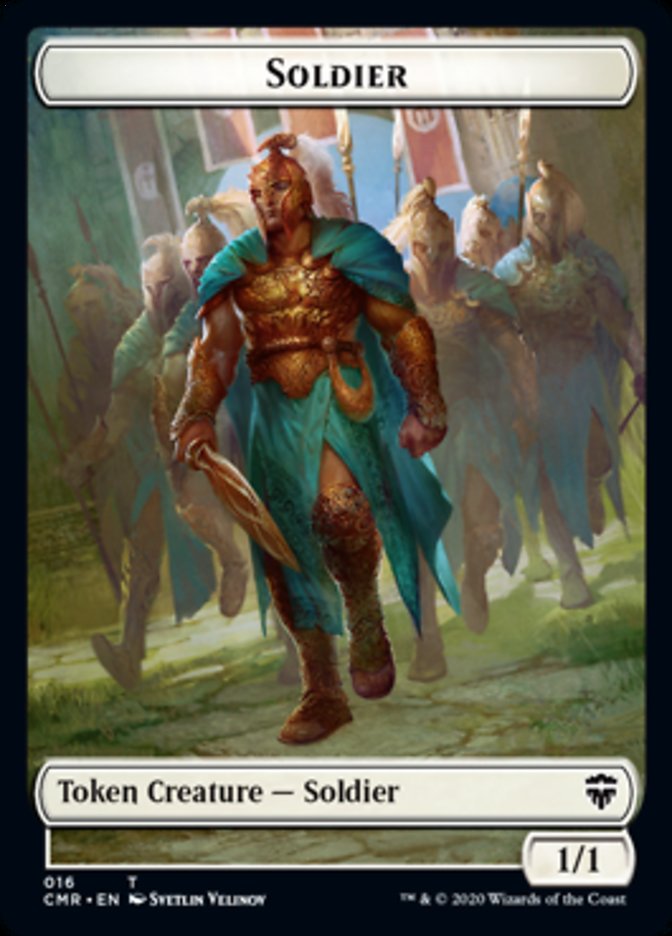 Cat // Soldier Token [Commander Legends Tokens] | North Game Den