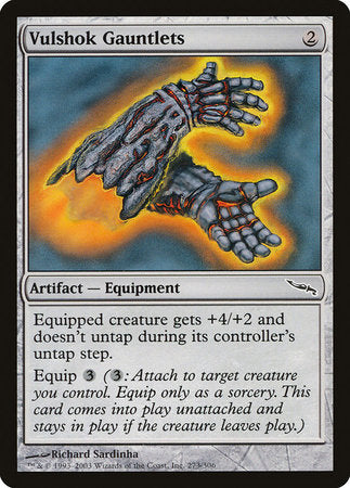 Vulshok Gauntlets [Mirrodin] | North Game Den