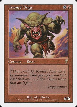 Trained Orgg [Seventh Edition] | North Game Den