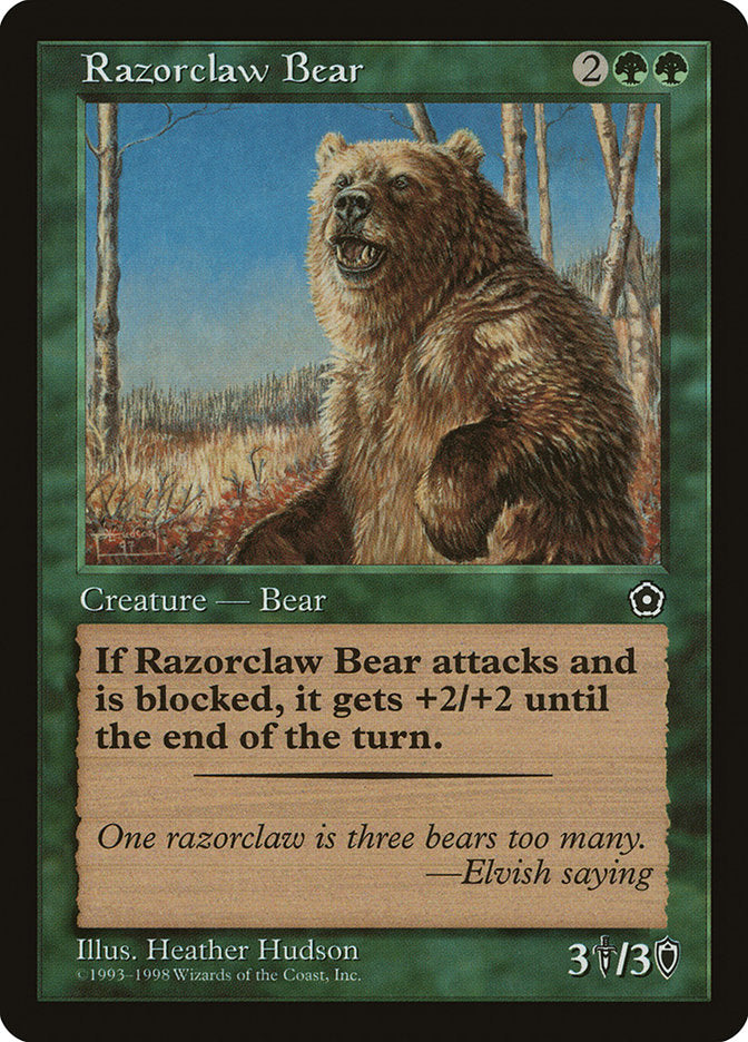 Razorclaw Bear [Portal Second Age] | North Game Den