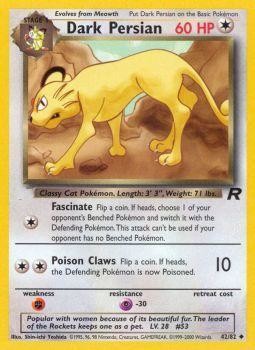 Dark Persian (42/82) [Team Rocket Unlimited] | North Game Den