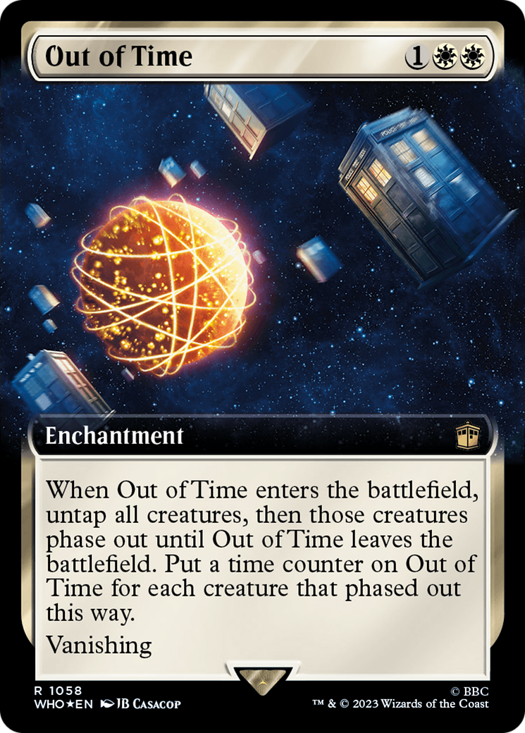 Out of Time (Extended Art) (Surge Foil) [Doctor Who] | North Game Den