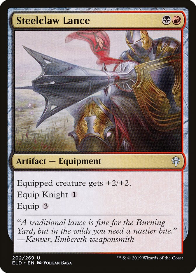 Steelclaw Lance [Throne of Eldraine] | North Game Den