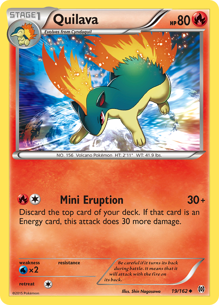 Quilava (19/162) [XY: BREAKthrough] | North Game Den
