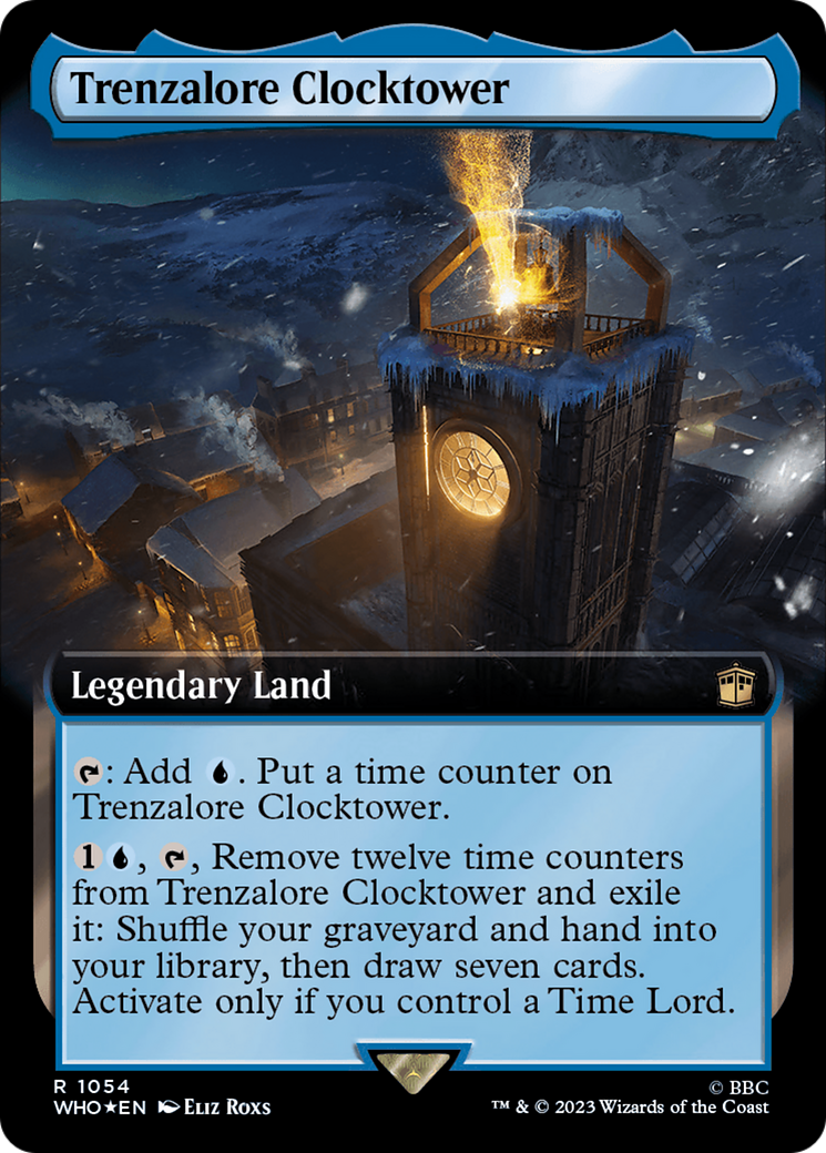 Trenzalore Clocktower (Extended Art) (Surge Foil) [Doctor Who] | North Game Den