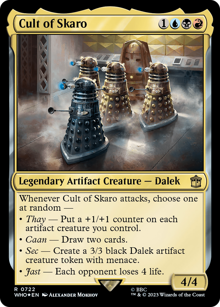 Cult of Skaro (Surge Foil) [Doctor Who] | North Game Den