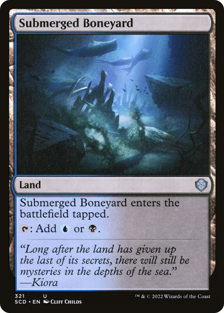 Submerged Boneyard [Starter Commander Decks] | North Game Den