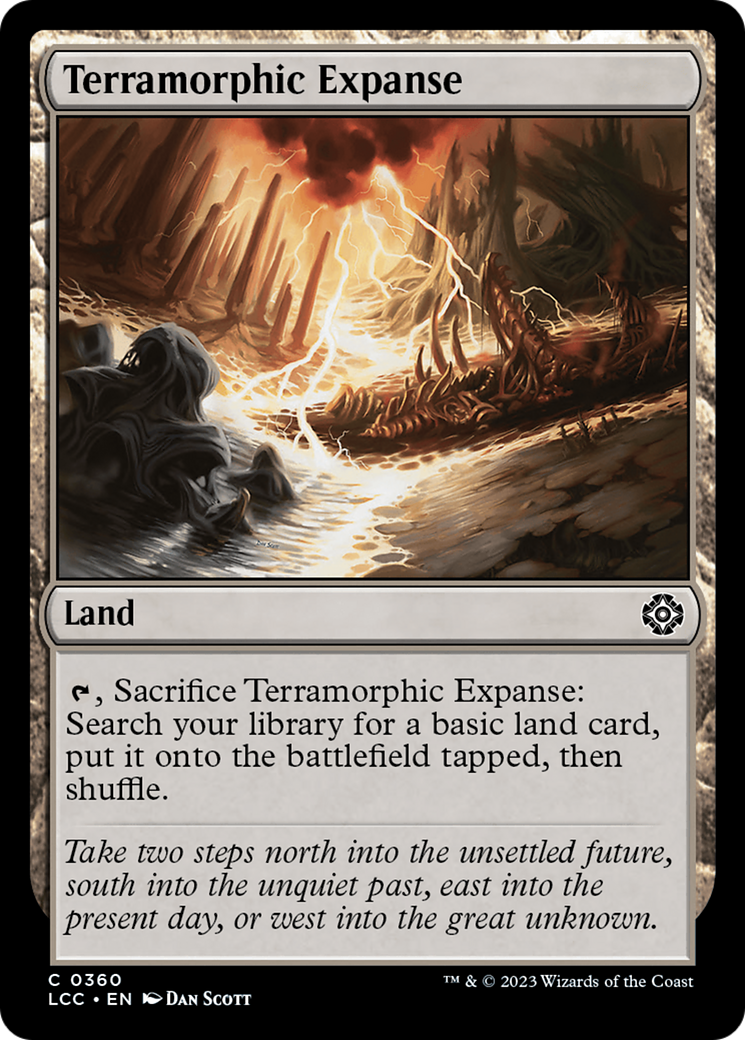 Terramorphic Expanse [The Lost Caverns of Ixalan Commander] | North Game Den