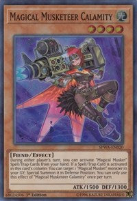 Magical Musketeer Calamity [SPWA-EN020] Super Rare | North Game Den