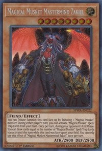 Magical Musket Mastermind Zakiel [SPWA-EN022] Secret Rare | North Game Den