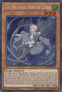 The Weather Painter Cloud [SPWA-EN031] Secret Rare | North Game Den