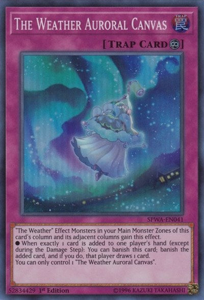 The Weather Auroral Canvas [SPWA-EN041] Super Rare | North Game Den