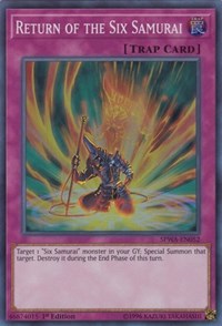 Return of the Six Samurai [SPWA-EN052] Super Rare | North Game Den