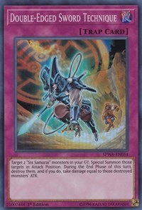 Double-Edged Sword Technique [SPWA-EN054] Super Rare | North Game Den