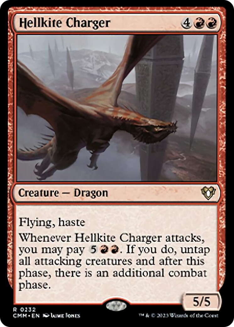 Hellkite Charger [Commander Masters] | North Game Den