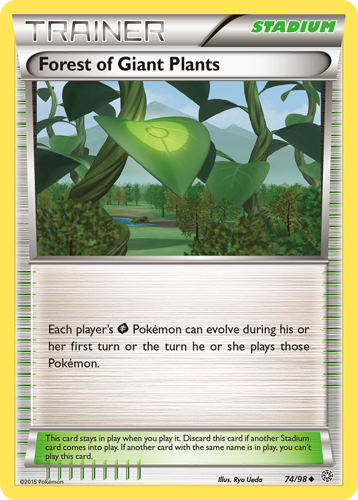 Forest of Giant Plants (74/98) [XY: Ancient Origins] | North Game Den