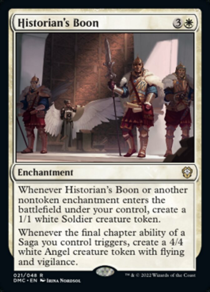 Historian's Boon [Dominaria United Commander] | North Game Den