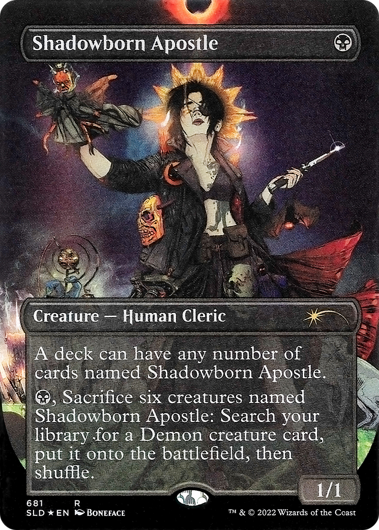 Shadowborn Apostle (681) (Borderless) [Secret Lair Drop Promos] | North Game Den