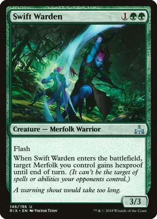 Swift Warden [Rivals of Ixalan] | North Game Den