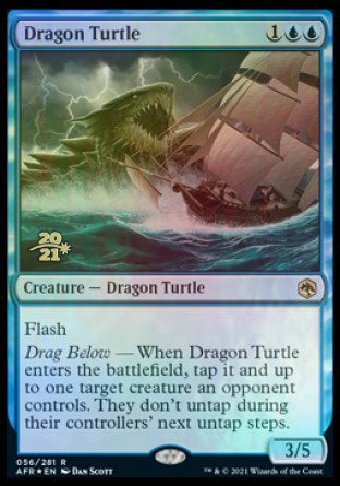 Dragon Turtle [Dungeons & Dragons: Adventures in the Forgotten Realms Prerelease Promos] | North Game Den