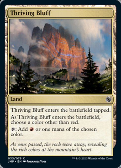 Thriving Bluff [Jumpstart] | North Game Den