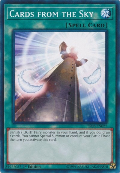 Cards from the Sky [SR05-EN027] Common | North Game Den