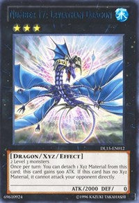 Number 17: Leviathan Dragon (Blue) [DL15-EN012] Rare | North Game Den