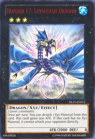 Number 17: Leviathan Dragon (Red) [DL15-EN012] Rare | North Game Den