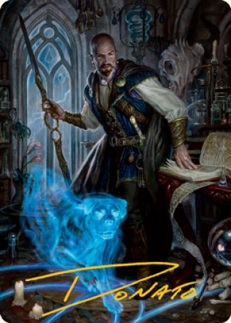 Mordenkainen Art Card (Gold-Stamped Signature) [Dungeons & Dragons: Adventures in the Forgotten Realms Art Series] | North Game Den