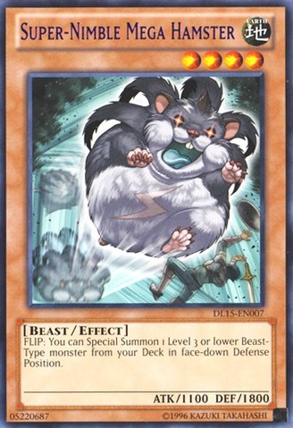 Super-Nimble Mega Hamster (Purple) [DL15-EN007] Rare | North Game Den