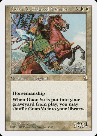 Guan Yu, Sainted Warrior [Portal Three Kingdoms] | North Game Den