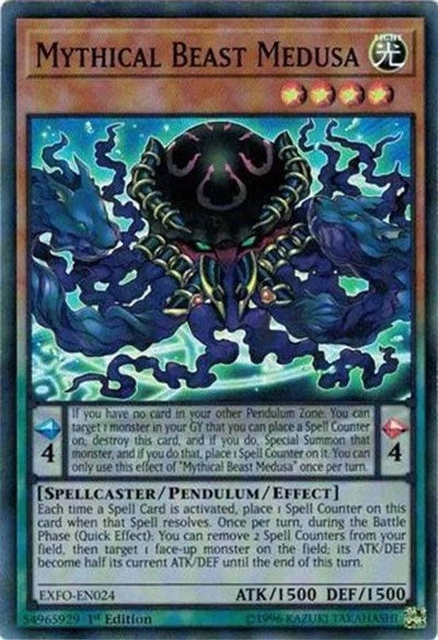 Mythical Beast Medusa [EXFO-EN024] Super Rare | North Game Den