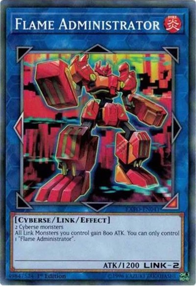 Flame Administrator [EXFO-EN041] Common | North Game Den