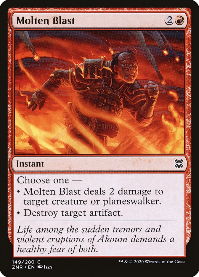 Molten Blast [Zendikar Rising] | North Game Den