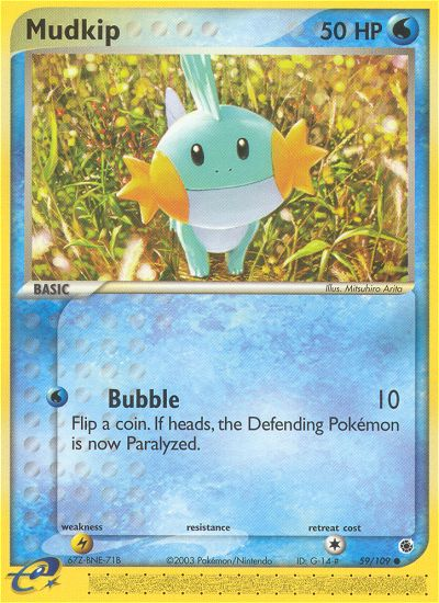 Mudkip (59/109) [EX: Ruby & Sapphire] | North Game Den