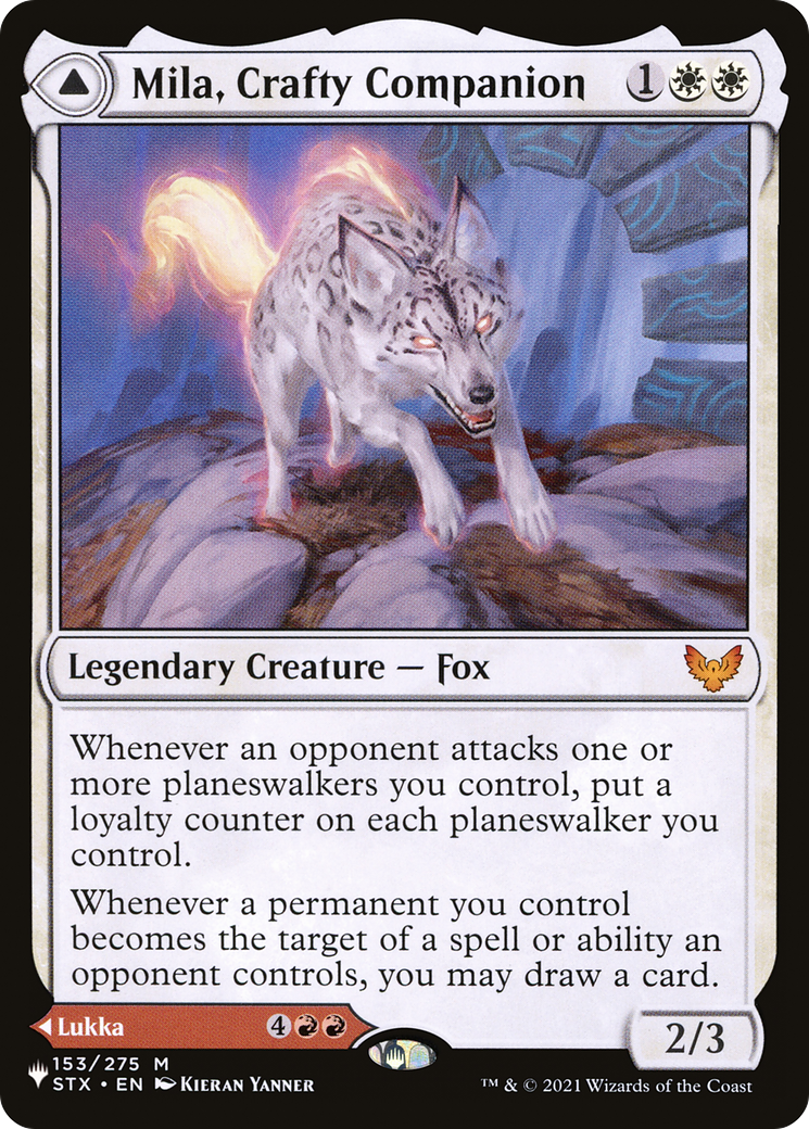Mila, Crafty Companion // Lukka, Wayward Bonder [Secret Lair: From Cute to Brute] | North Game Den