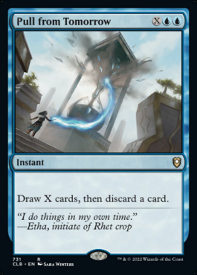 Pull from Tomorrow [Commander Legends: Battle for Baldur's Gate] | North Game Den