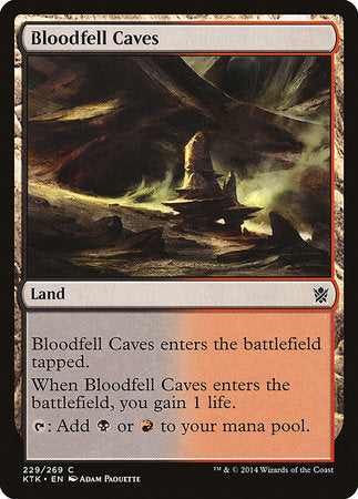 Bloodfell Caves [Khans of Tarkir] | North Game Den