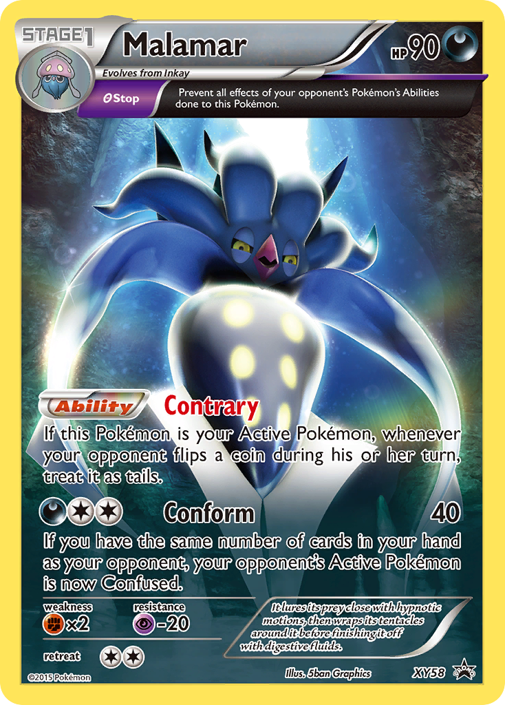 Malamar (XY58) [XY: Black Star Promos] | North Game Den