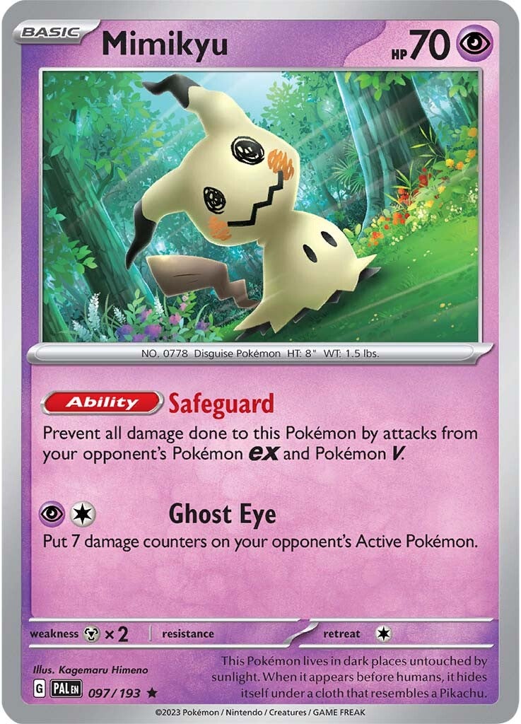 Mimikyu (097/193) [Scarlet & Violet: Paldea Evolved] | North Game Den