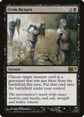 Grim Return [Magic 2014] | North Game Den