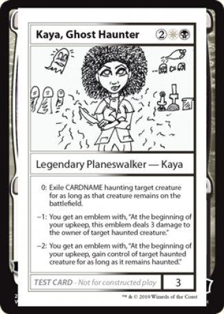 Kaya, Ghost Haunter (2021 Edition) [Mystery Booster Playtest Cards] | North Game Den