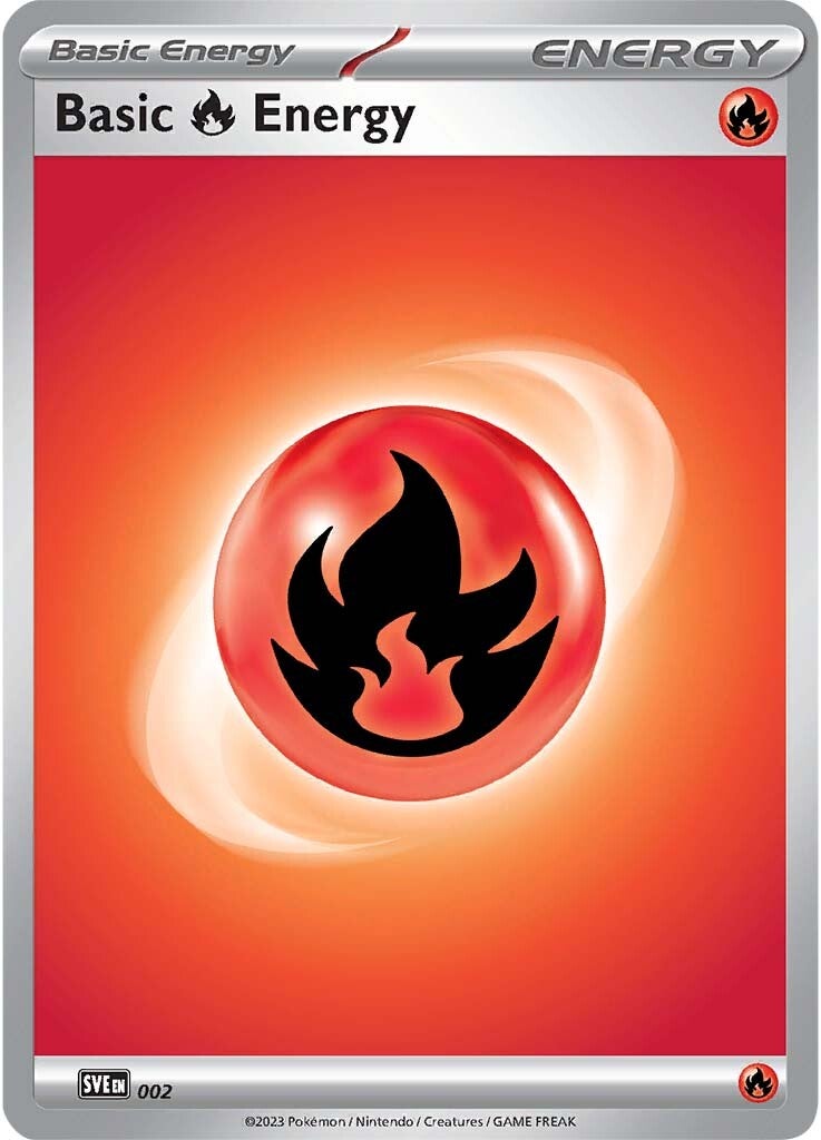 Fire Energy (002) [Scarlet & Violet: Base Set] | North Game Den