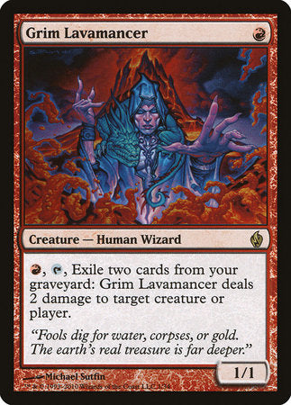 Grim Lavamancer [Premium Deck Series: Fire and Lightning] | North Game Den