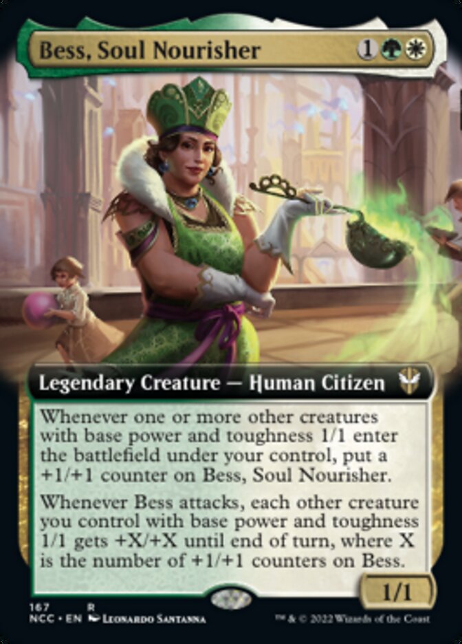 Bess, Soul Nourisher (Extended Art) [Streets of New Capenna Commander] | North Game Den