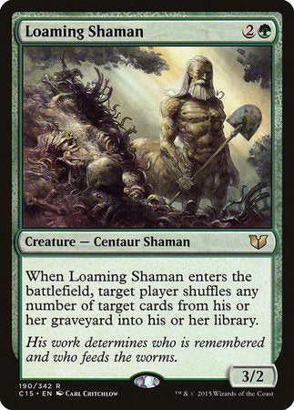 Loaming Shaman [Commander 2015] | North Game Den