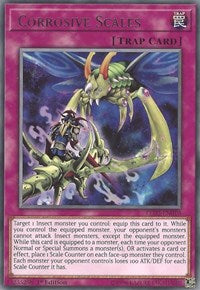 Corrosive Scales [LED2-EN010] Rare | North Game Den