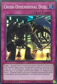 Cross-Dimensional Duel [LED2-EN033] Super Rare | North Game Den